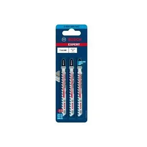 Bosch Accessories, Bosch Accessories 2608900563 EXPERT ?Fiber Plaster? T 141 HM Stichsägeblatt, 3 Stück 3 St.