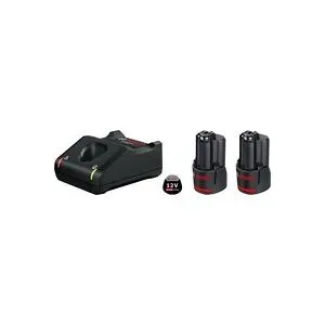 Bosch, Bosch Starter-Set GAL 12V-40 mit 2 Akkus | 2 Ah