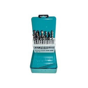 Makita, Makita D-46202 18teilig Universal-Bohrersortiment Holz, Stein, Beton, Metall, Kunststoff, Buntmetall 3 mm, 4 mm, 5 mm, 6