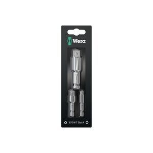 Wera, Wera 870/4/7 Set A 05073200001 Verbindungsteil-Set 6.3 mm 1/4 Zoll Antrieb 1/4 (6.3 mm) 1 Set