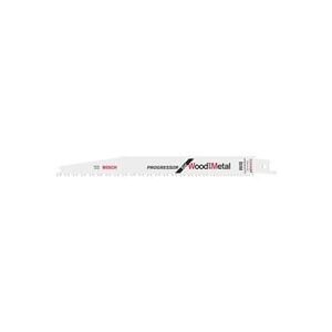 Bosch Accessories, Bosch Accessories 2608654418 Säbelsägeblatt S 3456 XF, Progressor for Wood and Metal, 100er-Pack Sägeblatt-Länge 200 mm