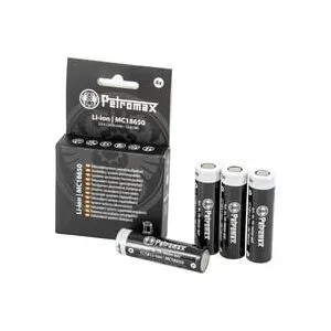 Petromax Li-Ion Akkus 18650, 3.450mAh, 4er Set
