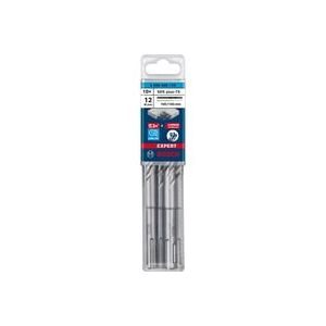 Bosch Accessories, Bosch Accessories EXPERT SDS plus-7X 2608900173 Wolframkarbid Hammerbohrer 10teilig 12 mm Gesamtlänge 165 mm SDS-Plus 10