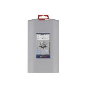 Bosch Accessories, Bosch Accessories 2608587018 HSS Metall-Spiralbohrer-Set 25teilig 1 mm, 1.5 mm, 2 mm, 2.5 mm, 3 mm, 3.5 mm, 4 mm, 4.5