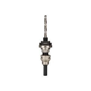 Bosch Accessories, Bosch Accessories 6k-Universalaufnahmeschaft /LS SW9,52 f.14-210mm m.Zentrierb. 2609390589 Aufnahmeschaft für Lochsäge