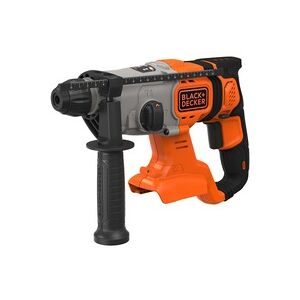 Black + Decker, Black & Decker SDS-Plus-Akku-Kombihammer 18 V Li-Ion ohne Akku, ohne Ladegerät