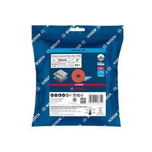 Bosch Accessories, Bosch Accessories 2608621808 Fiberscheibe Durchmesser 125 mm Körnung (num)=36 5 St.