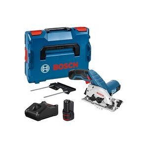 Bosch Professional, Bosch Professional GKS 12V-26 2x3 Ah L-BOX Akku-Handkreissäge Schnitttiefe max. (90°) 26.5 mm inkl. Koffer, inkl. Akku,