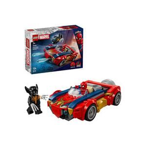 LEGO, LEGO Konstruktionsspielsteine "Spider-Man Auto vs. Venomized Wolverine (76336), LEGO Super Heroes" Made in Europe