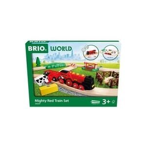 BRIO, World Rote Lola Bauernhof Zugset, Bahn