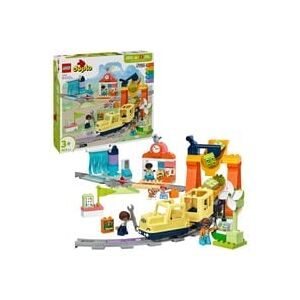 LEGO, 10428 DUPLO Town Große interaktive Eisenbahn, Konstruktionsspielzeug