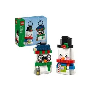 LEGO® GmbH, LEGO Deko-Schneemänner Modellbausatz zum Aufstellen oder als Deko 40812