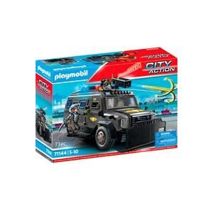 PLAYMOBIL, 71144 City Action SWAT-Geländefahrzeug, Konstruktionsspielzeug