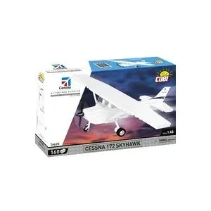 Cobi, COBI 26620 - Cessna 172 Skyhawk-White, Maßstab 1:48, Bausatz, 160 Klemmbausteine