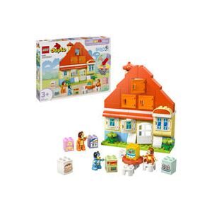 LEGO, LEGO® Spielbausteine »LEGO® DUPLO® Blueys Familienhaus mit Memory-Spiel 10459«, (83 St.)