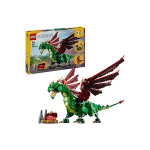LEGO, 31161 Creator 3-in-1 Grüner Drache, Konstruktionsspielzeug
