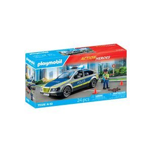 PLAYMOBIL, Playmobil® Spielbausteine »Action Heroes Polizei Streifenwagen 71729«, (24 St.)