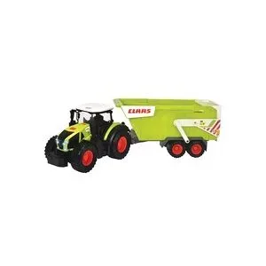 Dickie Toys, Traktor Claas mit Anhänger