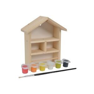 Eichhorn, Eichhorn - Bienenhaus zum Zusammenbauen und Bemalen, Multicolor