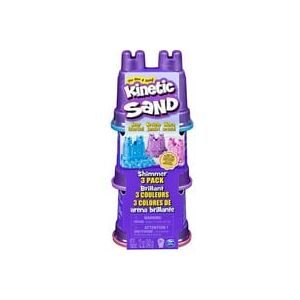 Kinetic Sand, Kinetic Sand - Kinetic Sand Shimmer 3er Pack, Multicolor