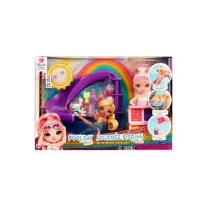 Rainbow High, RAINBOW HIGH Minipuppe »Rainbow High Little Pool Day with Blush Playset«