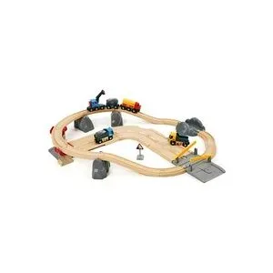 undefined, BRIO Strassen & Schienen Steinverlade Set