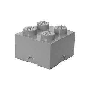 LEGO®, Lego Aufbewahrungsstein 4 - Medium Steingrau