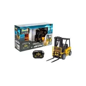 Revell Control, Revell Control 24535 Construction Car Forklifter 1:16 RC Einsteiger Funktionsmodell Elektro Gabelstapler Inkl. Akku und