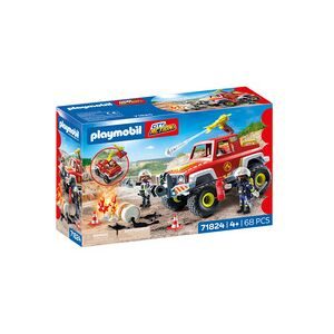 Playmobil, Playmobil - 71824 Feuerwehrtruck, Multicolor