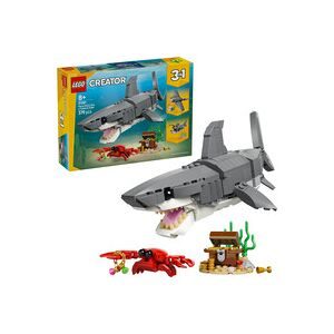 LEGO, LEGO® - 31381 Wilder Hai mit Schatztruhe, Multicolor