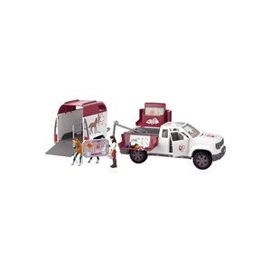 Schleich, Schleich® Spielfigur »Horse Club Mobile Tierärztin mit Anhänger«