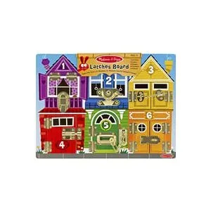 Spin Master Melissa & Doug - Motoriktafel Schlösser, Geschicklichkeitsspiel
