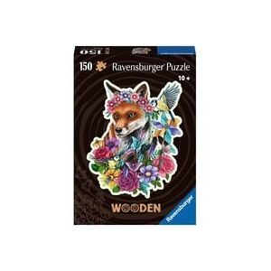 Ravensburger, Ravensburger - Holzpuzzle Bunter Fuchs, 150 Teile, Multicolor