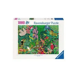 Ravensburger, Ravensburger - Puzzle Magical Rain Forrest 1000 Teile, Multicolor