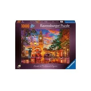 Ravensburger, Ravensburger - Puzzle Sonnenuntergang in London, 1000 Teile, Multicolor