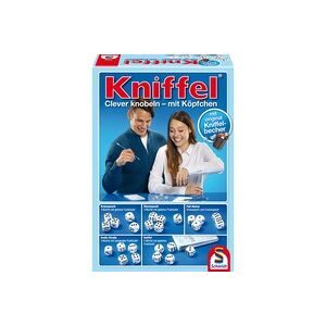 Kniffel mit Lederwürfelbecher, Würfelspiel