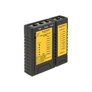DeLock, Delock 86107 Netzwerktester Passend für (Netzwerk-Spezifikationen (CAT)): Unbestückt