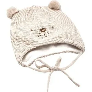 Maximo, Winter-Strickmütze mit Ohren Bär