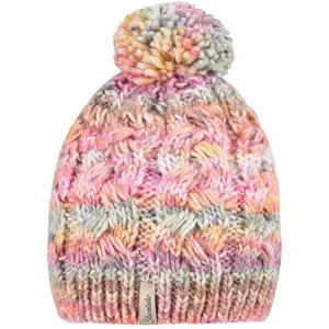 Sterntaler, Winter-Strickmütze Bommel Zopfmuster