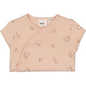 Feetje, Overall mit Klappfuß Blumen Rippqualität
