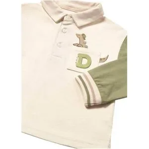 Mayoral, Polo-Shirt langarm mit Tasche Dino