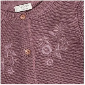 Noppies, Strickjacke mit Blumenstickerei