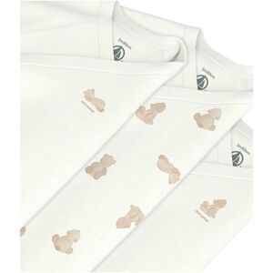 Petit Bateau, 3er-Pack Wickelbodys langarm Bären