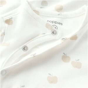 Noppies, Overall mit Klappfuß Äpfel