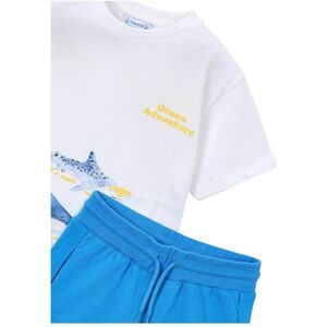Mayoral, 2-tlg. Set T-Shirt und Sweatshorts Ocean