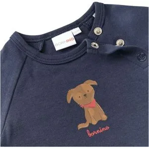 Bornino, Raglanshirt langarm Hund