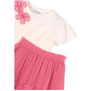 Mayoral, 2-tlg. Set T-Shirt und Tüllrock Blumen