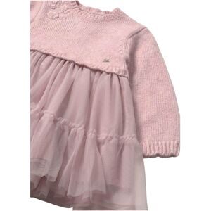 Mayoral, Kleid langarm 2in1 Strickpullover und Tüllrock