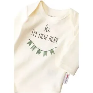 Bornino, Body langarm I´m new here