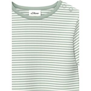 s.Oliver, Shirt langarm Ringel Rippqualität